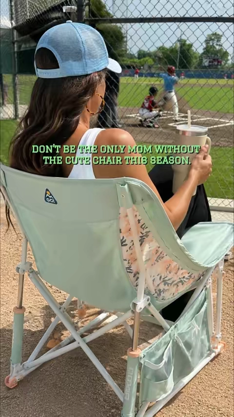 If you are spending half your life sitting at practices, why are you still sitting in an ugly, uncomfortable cheap folding chair? 