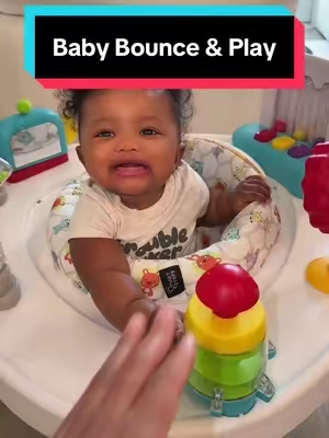 By far, one of the best purchases to make if your baby is 5+ months old!  . . . #babyplay #babybouncer #babytoys #sensorytoys #babyactivities 