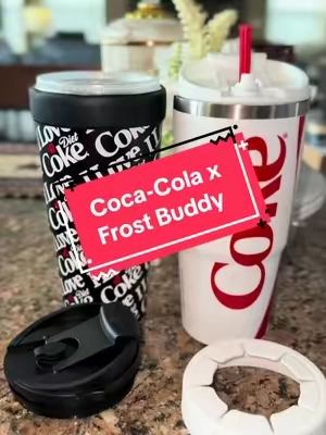 #TikTokCreatorSearchInsightsIncentive 3 ways to use one cup? Yes, please. My toxic trait is I cannot stand when my drink sweats, gets watered down, but the officially licensed Coca-Cola Collab with @Frost Buddy fixes that completely. Drop  your fast-food cup in, or pour your drink straight inside and use the tumbler lid. Grab your favorite design right here in the TikTok Shop below before this iconic collab sells out! #TTSPathways #frostbuddy #tumblersoftiktok #nomoresweat