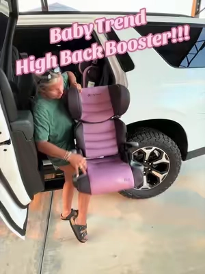 Love our @Baby Trend car seat! #tiktokshop#carseat#highbackbooster #carseatsafety  