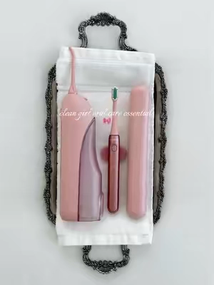 #Toothbrush #WaterFlosser #OralCare #Aquasonic #cleangirlaesthetic