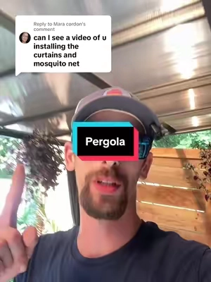 Replying to @Mara cordon #pergola #awning #coveredporch #porch #tiktokshopcreatorpicks 