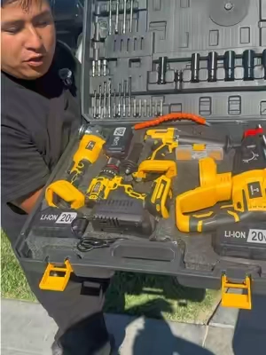 Cuatro piezas de taladro Para Trabajo o #mecánico #taladro #batería #impacto #recomendado resistente