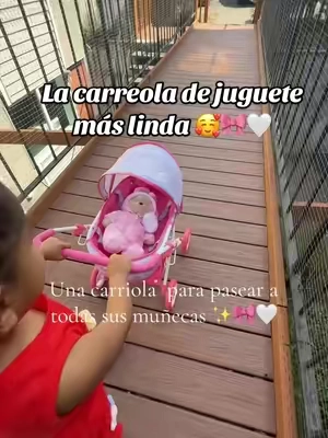 La carriola que toda niña debería tener es muy linda tu hija la amará #carriola #toys #girl #muñecas #regaloscreativos 