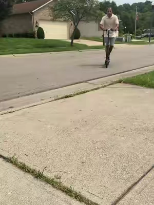 Electric Scooter, 19 MPH Max Speed, 21 Miles Range, 350-500W Motor, Long Range Battery, 8.5'' Solid Tires, Climbable, Dual Brakes, App, Foldable Portable Commuter Scooter, Perfect Gift.#creatorsearchinsights #scooter #scooters #electricscooter #scooterrider 