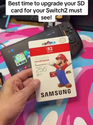 Wow! Been wanting to upgrade your SWITCH 2 SD Card? This is the best way! #samsungmicroSD! #morekahladeals #fypシ #tiktokshopcreatorpicks 