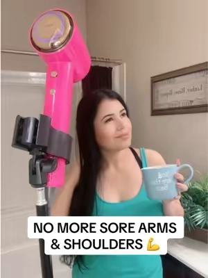 🚨A tripod for my blow dryer actually just changed my life!  Hands-Free Hair Dryer Holder Black 20-63 Inch Adjustable Stand With Tripod & Universal Clip 360 Degree Rotating Hair Dryer 