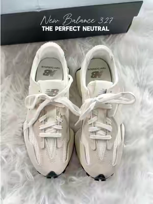 One of the most comfortable & neutral sneakers… #newbalance327 #cuteshoes #womenshoes #flykicks #backtoschool 