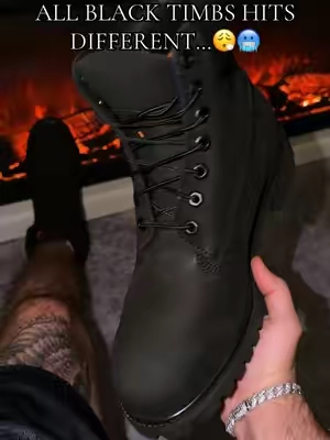 Triple Black Timbs just hit DIFFERENT 🥶🔥 Clean, rugged, and ridiculously easy to style. The Timberland boot that gives any fall/winter fit that tougher, more elevated look 🥾 Comes with FREE 3-day delivery!📦 One of my top sellers for a reason. @Timberland #timberland #timberlandboots #boots #mensfashion #TikTokShopFinds 