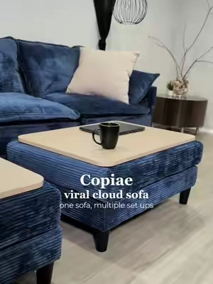 Exceeded all my expectations! It was easy to put together, I can set it up so many different and the cushion covers are even removable so I can easily wash them. LOVE 🥰  #TikTokshopbacktoschool #homedecor #modularsofa #viralcouch @copiae #cloudcouch