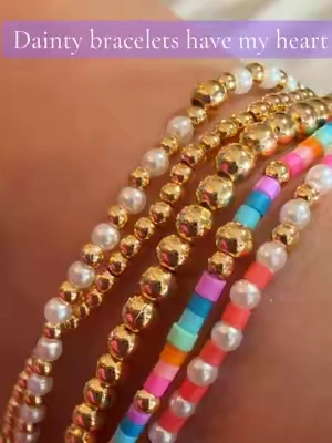 Bracelet stacks are the thing I night now & this one is SO FUN! #jewelry #backtoschool #movingday #fashion #accessories 