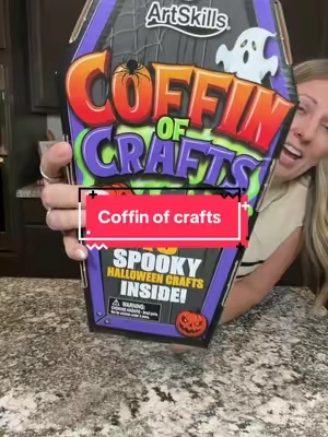 Making memories one spooky craft at a time 🎃 #HalloweenAdventCalendar #HalloweenCrafts #HalloweenKids #SpookySeason #TikTokshopbacktoschool 