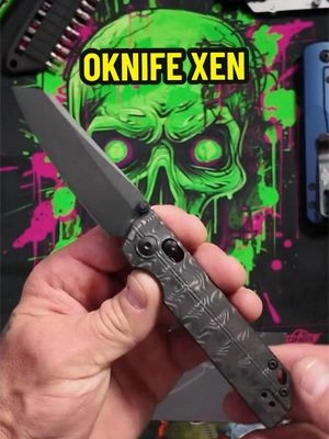The OKNIFE XEN by Ken Onion Lightweight, clean design, Nitro-V steel, and built for everyday carry. #OKNIFE #KenOnion #EDC #PocketKnife #KnifeCommunity