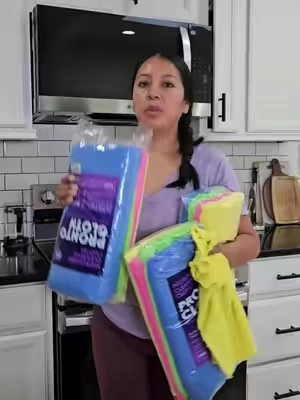 estas Toallas Pronto Cloth me gustan para limpiar las cocinas  #cleaninghacks #housekeeping #cleaning #limpieza #cocina 