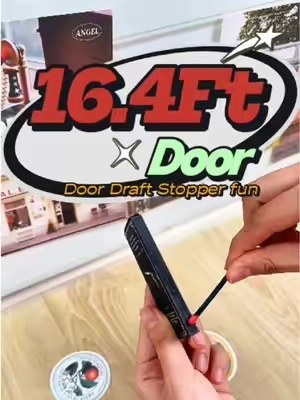Moving into your dorm and realizing the hallway heat is literally melting your room? 🥵 This 16.4Ft weather stripping is a lifesaver! The 1.38in wide adhesive tape easily seals that giant door gap, locking your AC cool air inside while keeping hallway dust, bugs, and scorching heat out. #backtoschool #fallpick #doorweatherstrip #draftstopper #windowseal        