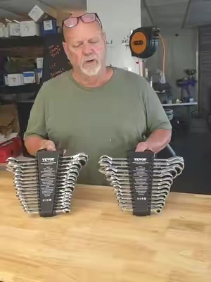 30 pc combination wrench set #tools #mechanic #workshop #garage #DIY 