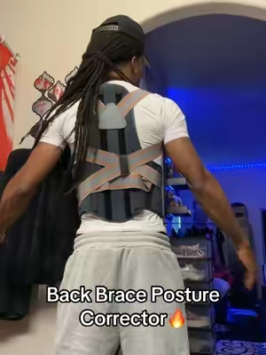 This Back Brace Posture Corrector is DEFINITELY! reliable and amazing💪🏾💯