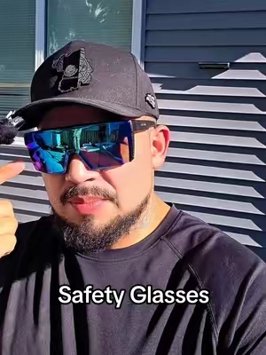Bomber Eyewear Johnny Bomb | Men's Oversized Safety Sunglasses Unisex Full Shield #safetyglasses #glasses #sunglasses #bombereyewear #TikTokshopbacktoschool @Bomber Eyewear 