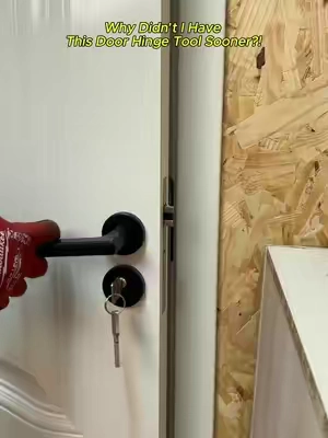 Got a door that sticks, rubs, or won’t close right? This heavy-duty hinge adjustment tool lets you quickly adjust hinge gaps, realign the door, and get a smooth open-and-close without fighting with old methods. Just fit it over the hinge, twist, and make the adjustment. Perfect for home repairs, maintenance, and DIY projects. #SummerVibes #DealsForYouDays #DoorRepair #DIYHome #HomeImprovement 
