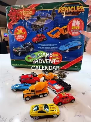 We are gonna have so much fun opening this cars Christmas advent calander 🥹🎄 #adventcalendar #toysforboys #christmas #boymom #kidsadventcalendar 
