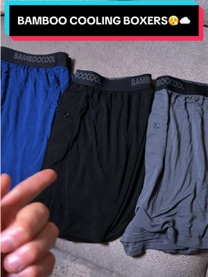The ultimate around-the-house comfort 😮‍💨🔥 These Bamboo Cool Classic Knit Boxer Shorts have that loose, lightweight fit that makes them perfect for lounging, relaxing, or just wearing around the house all day. 🩳 You get THREE in the pack with multiple clean colors to choose from. Massively discounted + FREE 3-day delivery right now 📦⚡@BAMBOOCOOL #bamboocool #bambooboxershorts #mensboxers #mensloungewear #TikTokShopFinds 