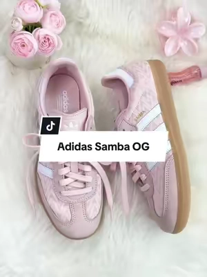 pink samba #flykicks #TikTokShopBackToSchoool #womenshoes #samba #asmr 