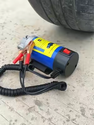 Change your oil without crawling under the vehicle. Run the tube down the dipstick opening, connect the pump to a 12V power source, and let it extract the used engine oil. Great for compatible cars, motorcycles, mowers, and other equipment.#OilExtractorPump#EngineOilChange#CarMaintenance #AutomotiveTools #Tiktokshop 