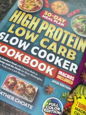 Easy to make & delicious all while being healthy! 😋 #highprotein #lowcarb #cookbooks #Recipe #TikTokshopbacktoschool