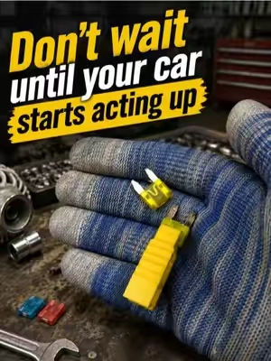You don’t always need to connect a fuse tester directly to the battery. 🔧
 Just use a clean metal grounding point on your vehicle and check your fuses the right way.
 #CarCare #CarMaintenance #DIYCar #AutoRepair #CarTools    