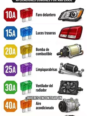 306 fusibles. Todos los tamaños que necesitas De 2A a 40A — listo para todo #FuseBox #CarRepair #caraccessories #SummerWins #DealsforYouDays