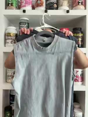 Affordable high-quality hundred percent cotton acid wash tanks @Gihuo  ##acidwashtanks##menstanks##acidwash
