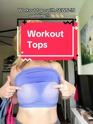 Workout tops with SEWN-IN padding?! 👏🏼👏🏼👏🏼 No removable cups. No folding themselves into tacos in the washing machine. 😂 No spending 10 minutes trying to shove them back through that tiny little hole. The padding STAYS PUT. 🙌🏼 Cute, supportive, flattering AND one less laundry annoyance in my life? Immediately yes. 😂 Once you switch to sewn-in padding, it’s really hard to go back! #WorkoutTops #SewnInPadding #Activewear #WorkoutClothes #GymTops
