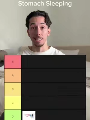 Sleeping tier list. None of it matters with the wrong pillow