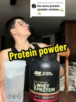 Replying to @its_reedv I didn’t even realize how many flavors they have. Definitely wanna try more #protein #proteinpowder #whyeprotein #proteinshakereview #optimumnutrition @Optimum Nutrition 