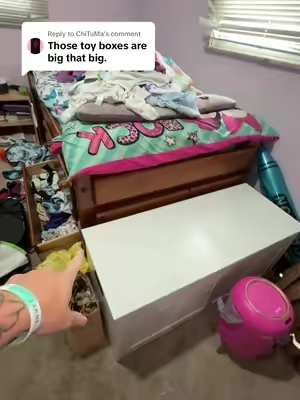Replying to @ChiTuMa love these toy boxes #toybox #toystorage #kidsroomorganization #TikTokshopbacktoschool 