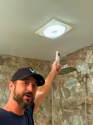 Check out this awesome exhaust fan for your bathroom! It can do all the colors, it’s a Bluetooth speaker as well and the fan runs automatically depending on the moisture in the room! #tiktokshopcreatorpicks #backtoschool 