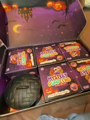 Halloween dumplings #fyp #halloween 