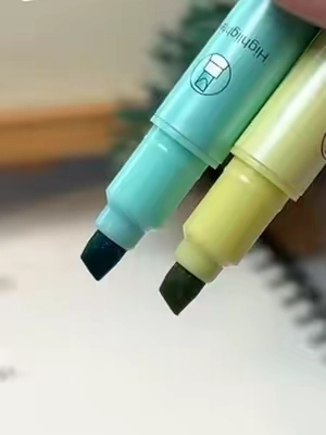 Wait…an erasable highlighter???😍😍😍#pen #stationery #journaling #writech #tiktokmademebuyit 
