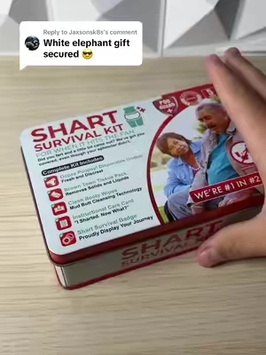 Replying to @Jaxsonsk8s  the funniest white elephant gift ever 🤣 #whiteelephant #whiteelephantgift #gaggift #christmasgift 