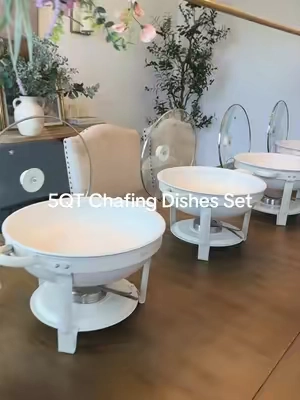 5QT Chafing Dishes Set #chafingdish #homeessentials #diyparty #TikTokshopbacktoschool #TikTokShopCreatorPicks 
