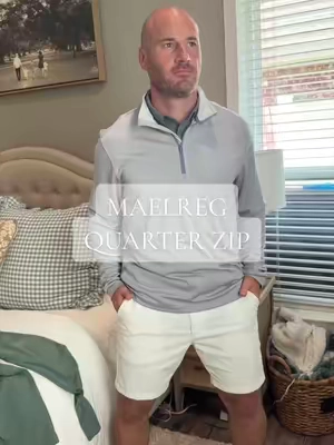 We love a trendy golfer 🥰 #quarterzip #mensfashion #mensclothing #golfclothes 
