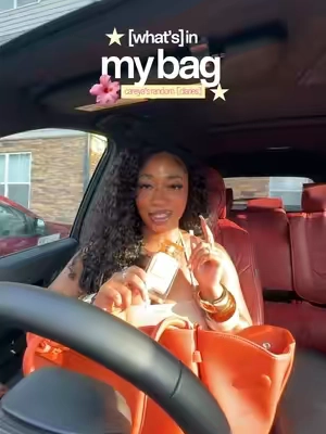 finally i am doing a what’s in my bag! 🤭 because i have so much to share very soon i’ll do a part two of all my other on the go essentials. the BAG!!! is truly stunning. #careya #whatsinmybag #explorepage✨ #girlytok #purse 