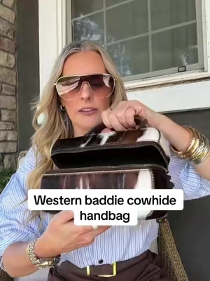 Western baddies, this Urban Revivo real cowhide pillbox handbag gives you that modern western aesthetic without the price I usually see on genuine cowhide bags. The shape feels trendy instead of overly western, so it’s an easy way to bring a little cowgirl energy into your everyday outfits. 

#WesternFashion #CowhideBag #WesternBaddie #TikTokShopCreatorPicks #TikTokshopbacktoschool

@URBAN REVIVO thank you for gifting this to try 