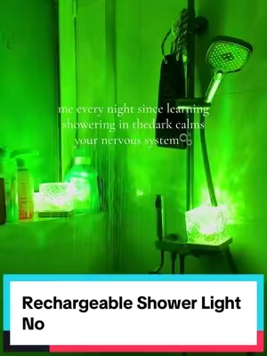 Low light showers feel healing because they remove stimulation your nervous system has been carrying all day. Less glare. Less sensory input. Less pressure to "perform." Just warm water, quiet room, and your thoughts slowing down for the first time all day.#shower #showerlight #waterprooflight #ambientlight #TikTokshopbacktoschool 