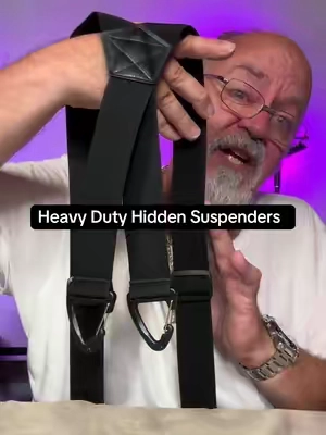 Hidden #Suspenders for Men or Women 