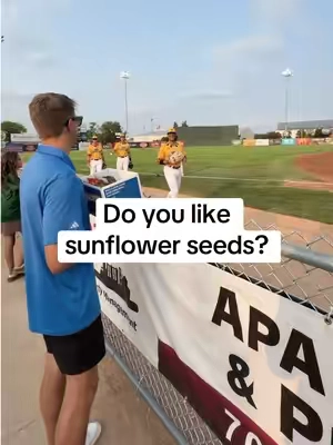 Do you like sunflower seeds? @Fargo-Moorhead RedHawks 