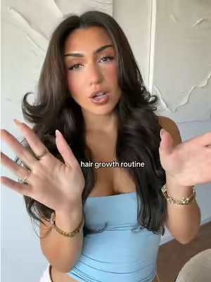 What are some of your fave products for hair growth? ⬇️ #hairgrowth 