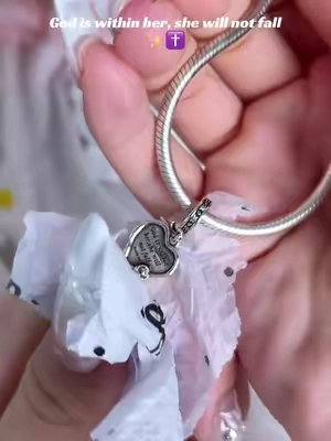 You found the most aesthetic and meaningful piece on TikTok. ✨💎 #psalm465 #faithjewelry #S925Silver #christianjewelry #meaningfulgifts       