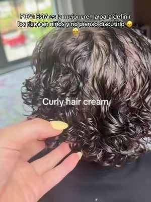 Kids curly hair cream, curly hair cabello rizado rizos método curly curls rizos perfectos #metodocurly #curlyhair #kidshairstyles #curlyhairroutine #curlyhairstyles 