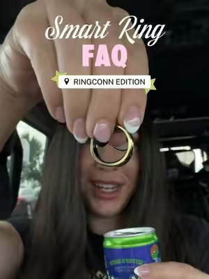 Replying to @Marisa Herr I know I know, it’s a bit odd 😊 but it’s not super noticeable to me personally!  I love my ringconn gen 2 for wellness tracking. It’s slim, pretty and worth the money with no subscription compared to other smart rings.  #ringconn #ringconnsmartring #smartring #goldjewelryaesthetic #smartrings 